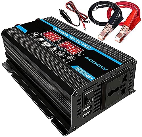 Amazon.co.jp: 4000W Pure Sine Wave Power Inverter Sine Wave DC 12V